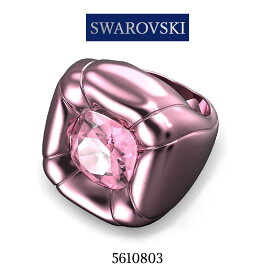 スワロフスキー 指輪 レディース ピンク シンプル SWAROVSKI 9号 5610803 並行輸入品