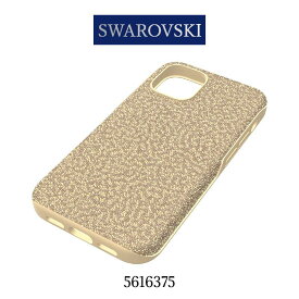 スワロフスキー スマートフォンケース レディース ゴールド シンプル Swarovski High Smartphone Case iPhone? 12 Pro Max 5616375 並行輸入品