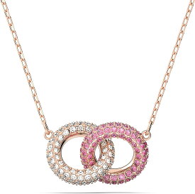 スワロフスキー ネックレス レディース Stone ホワイト ピンク ローズゴールド 5642884 SWAROVSKI