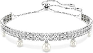 �X�����t�X�L�[ �u���X���b�g Ariana Grande x Swarovski 5720870 �V���o�[ ���f�B�[�X SWAROVSKI