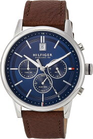 トミーヒルフィガー 腕時計 メンズ ブルー ブラウン TOMMY HILFIGER KYLE 1791629 カイル