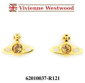 ヴィヴィアンウエストウッド ピアス レディース ゴールド シンプル ブランド オーブ Vivienne Westwood NANO SOLITAIRE 62010037/R121 並行輸入品