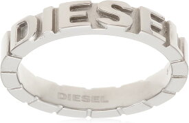 ディーゼル リング メンズ レディース シルバー シンプル DIESEL DX0030040 Steel Cubed Ring 指輪 US9 18号