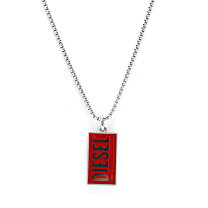 楽天市場】diesel ネックレス（カラーレッド）（メンズジュエリー 