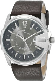腕時計 メンズ ブラウン ブラック DIESEL ディーゼル レザー DZ1206 並行輸入品