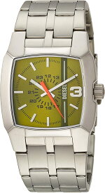 ディーゼル 腕時計 メンズ レディース CLIFFHANGER クリフハンガー グリーン シルバー DZ2150 DIESEL