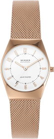 スカーゲン 腕時計 レディース GRENEN LILLE ホワイト ローズゴールド SKW3078 SKAGEN