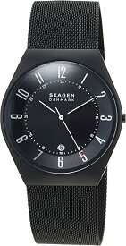 スカーゲン 腕時計 メンズ ブラック シンプル クロノグラフ SKAGEN SKW6817 GRENEN