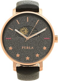 フルラ 腕時計 レディース ブラック ゴールド FURLA R4251118501