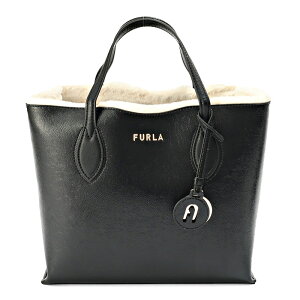�t���� �n���h�o�b�O ���f�B�[�X ERA S�T�C�Y �u���b�N ERA-WB00421-fluffy-NERO-S FURLA
