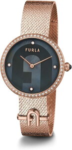 �t���� �r���v ���f�B�[�X SMALL LOGO �u���b�N�p�[�� ���[�Y�S�[���h WW00022003L3 FURLA