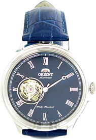 オリエント 腕時計 メンズ ブルー シルバー Automatic Movement SAG00004D0B オートマチック 自動巻き Overseas Model 並行輸入品 レザー ブランド