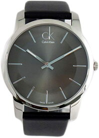腕時計 シンプル ビジネス 就活 CALVIN KLEIN カルバンクライン K2G21107シティー CITY メタルブラック ブラック メンズ フォーマル ドレスウォッチ 新生活 並行輸入品