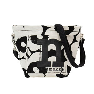 �}�����b�R �V�����_�[�o�b�O MONO MINI CROSSBODY 92198-908 �u���b�N �t�@�u���b�N ���f�B�[�X marimekko