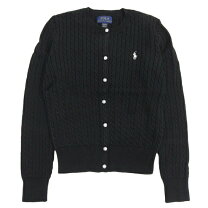 楽天市場】polo ralph lauren レディース カーディガン blackの通販