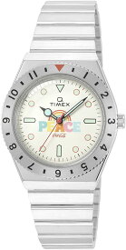 タイメックス 腕時計 メンズ ホワイト シルバー クオーツ TIMEX コカコーラコラボ TW2V25800