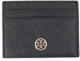 トリーバーチ カードケース レディース ブラック シンプル 名刺入れ TROBINSON ロビンソン Tory Burch 54886 001 並行輸入品