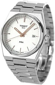 ティソ 腕時計 メンズ シルバー ホワイト TISSOT T1374101103100 Men's T-Classic Pear X 40mm