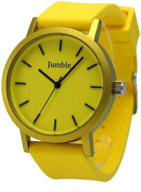 ジャンブル 腕時計 メンズ レディース イエロー JMST04-YE Jumble