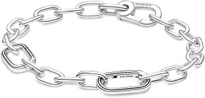 ph uXbg Y fB[X Small-Link Chain Bracelet 17.5cm Vo[ 599662C00-3 PANDORA