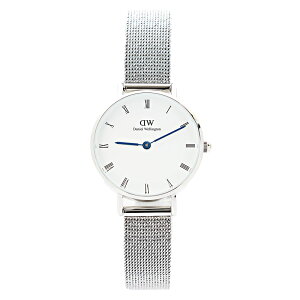 �_�j�G���E�F�����g�� �r���v ���f�B�[�X Petite Roman �z���C�g �V���o�[ DW00100684 Daniel Wellington