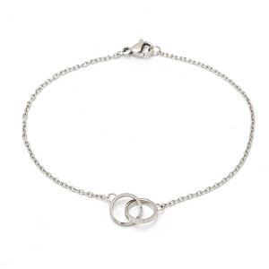 �_�j�G���E�F�����g�� �u���X���b�g ���f�B�[�X �V���o�[ �V���v�� Elan Unity Bracelet Daniel Wellington DW00400165 ���s�A���i