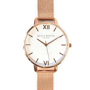 �I���r�A�o�[�g�� �r���v ���f�B�[�X ���b�V���u���X ���[�Y�S�[���h �z���C�g OLIVIA BURTON BIG DIAL OB15BD79 �v���[���g �M�t�g ���p�I ���킢�� ���� �I�V���� ������� �u�����h