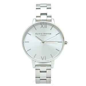 �r���v ���f�B�[�X �V���o�[ �V���v�� �I���r�A�o�[�g�� �N�I�[�c Olivia Burton OB15BL22 ���s�A���i