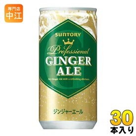 サントリー ジンジャーエール 200ml 缶 30本入 ジンジャエール 〔炭酸飲料〕