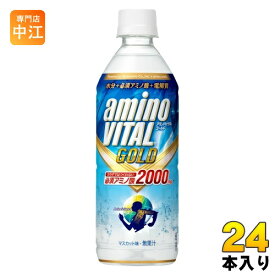 キリン アミノバイタルGOLD 2000ドリンク 555ml ペットボトル 24本入 スポーツドリンク アミノ酸 水分補給