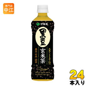 伊藤園 黒豆玄米茶 500ml ペットボトル 24本入〔お茶〕
