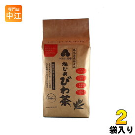 十津川農場 ねじめびわ茶 ティーバッグ 2g×300バック 2袋 (1袋入×2 まとめ買い)
