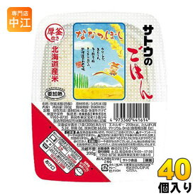 サトウ食品 サトウのごはん 北海道産ななつぼし 200gパック 40個 (20個入×2 まとめ買い)