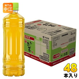 伊藤園 お〜いお茶 緑茶 ラベルレス 600ml ペットボトル 48本 (24本入×2 まとめ買い)