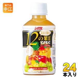 サンA 1日分の12の果実 240ml ペットボトル 24本入 果汁飲料
