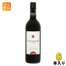 湘南貿易 ヴィンテンス メルロー (赤) 750ml 瓶 6本入 ノンアルコールドリンク ノンアルコール飲料