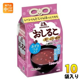 森永製菓 フリーズドライ おしるこ 4食×10袋入 フリーズドライ お汁粉