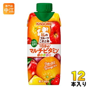 JS ̃t[c{ 1̃}`r^~ 330ml pbN 12{ ʏ` t[cW[X ʏ`60%