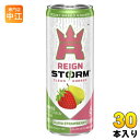 〔8月19日発売〕 アサヒ レインストーム グァバストロベリー 250ml 缶 30本入 炭酸飲料 エナジードリンク 栄養機能食品 ゼロシュガー