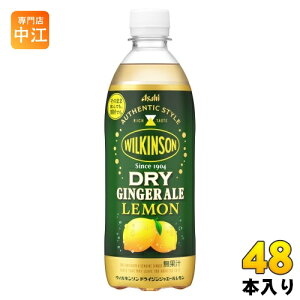 EBL\ hCWWG[  500ml ybg{g 48{ (24{×2 ܂Ƃߔ) ATq Y_ DRY GINGER ALE  LY_