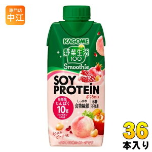 JS ؐ100 X[W[ \C veC ~bNX 330ml pbN 36{ (12{×3 ܂Ƃߔ) ؃W[X Smoothie SOY PROTEIN mix \C t[c