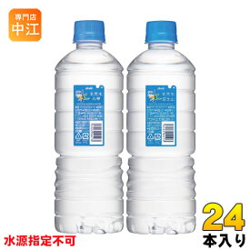 アサヒ おいしい水 天然水 シンプルecoラベル 600ml ペットボトル 24本入 ミネラルウォーター 水 シンプルエコラベル 軟水
