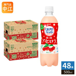 �A�T�q �J���s�X �J���s�X�\�[�_ �썑�A�Z���� 500ml �y�b�g�{�g�� 48 (24��×2 �܂Ƃߔ���) ���Ԍ��� CALPIS soda �Y�_����