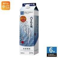 メルシャン 白水 こめ焼酎 25° 1800ml 紙パック 6本入