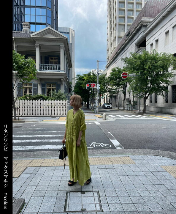 楽天市場】【 リネンワンピマックスマキシ 】ゆるっと可愛い  