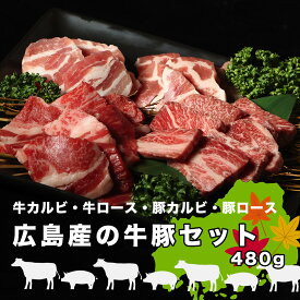 【広島産の牛豚セット】 牛カルビ 牛ロース 豚カルビ 豚ロース 冷凍焼肉 広島県産 高級 焼肉セット 国産 焼肉用 肉セット 焼肉用 肉セット 食べ比べセット 焼き肉 冷凍 焼肉 自宅 お取り寄せ 焼肉用肉 広島 グルメ バレンタイン プレゼント ギフト 贈答用 美味しい 贈り物 肉