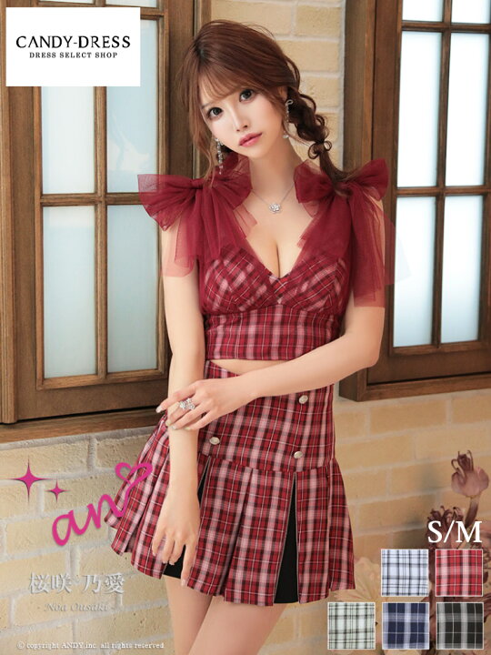 楽天市場】【新色追加】【再入荷】【an/アン】チェック/ 肩リボン  