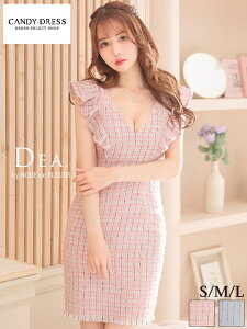 S/M/L  DEA. by ROBE de FLEURS/fBAoC[uht[ ~bNXJ[`FbNcC[h×EGXg{tX[u^Cg~jhX DE2492 LohX J[ ~j ~jh