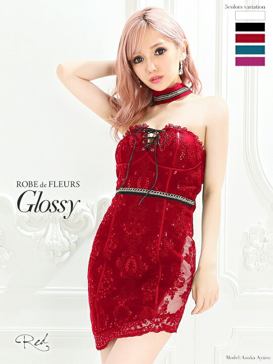 楽天市場】XS/S/M 送料無料 ROBE de FLEURS Glossy / ローブドフルール  