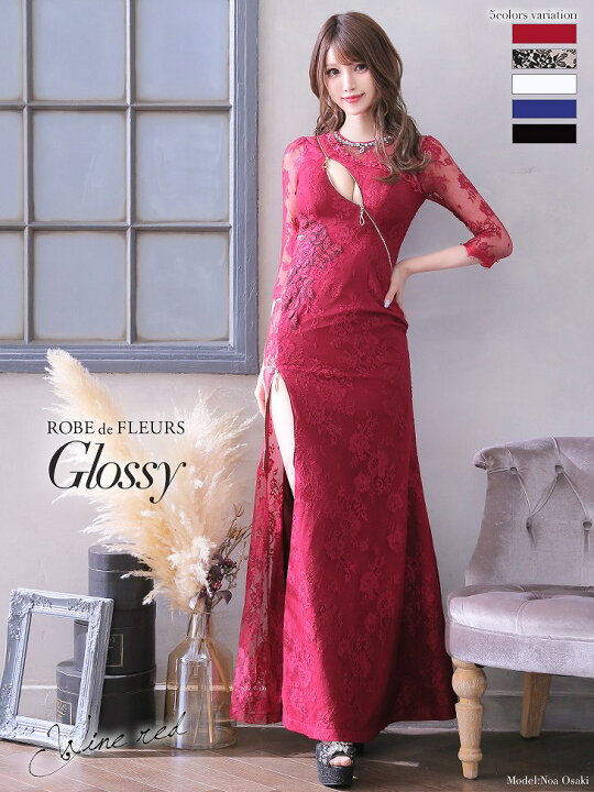 楽天市場】S/M/L 送料無料 ROBE de FLEURS Glossy / ローブドフルール 